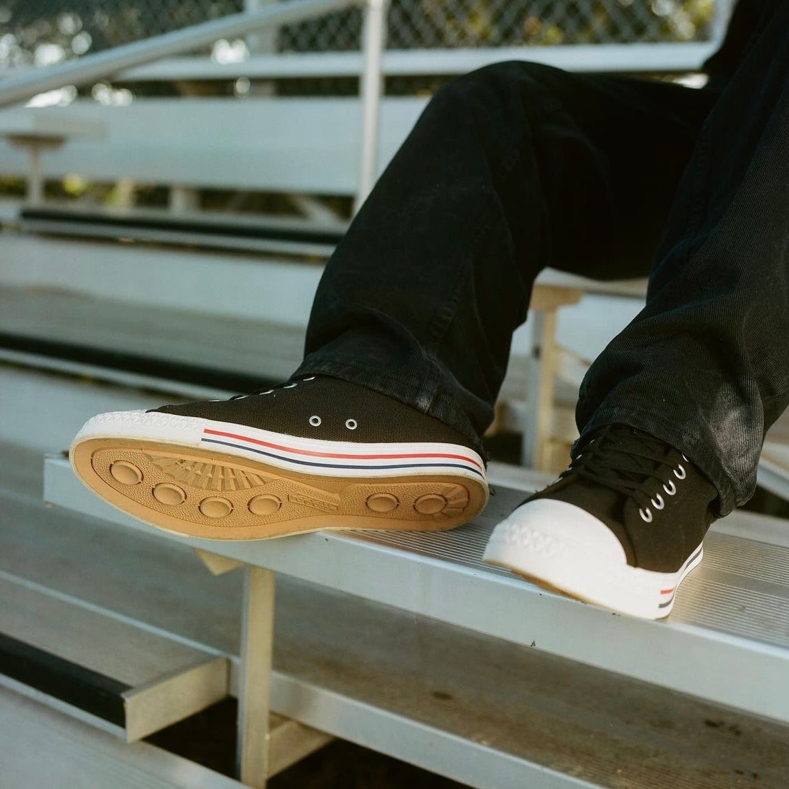 Hood - Rocket 66 LC Sneakers - Black/White